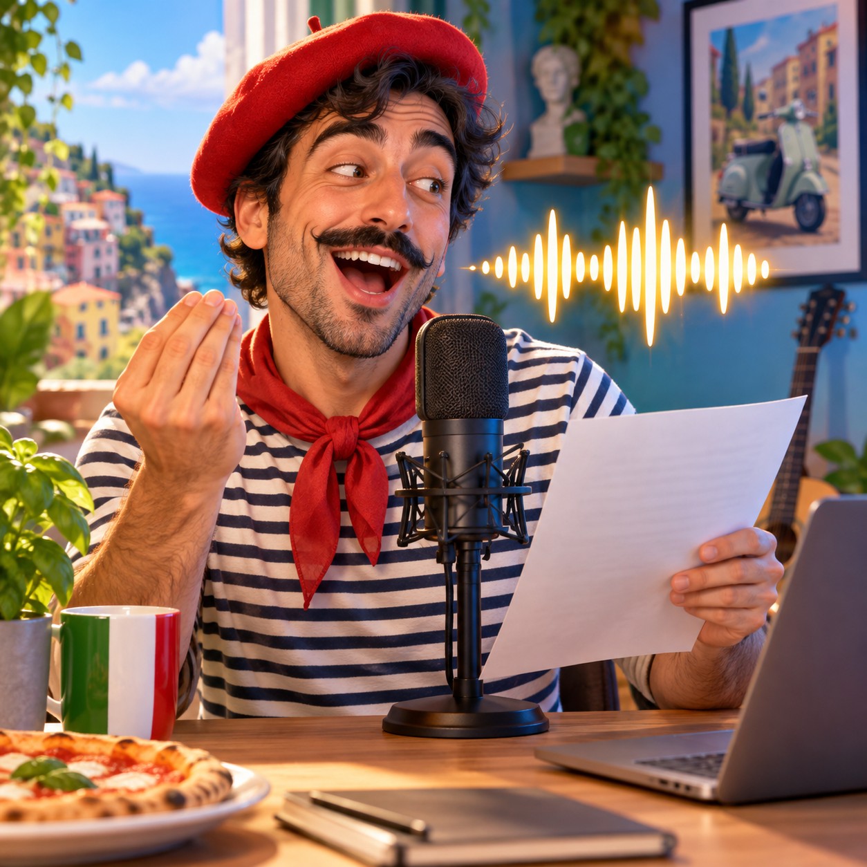 Luigi AI voice used in a character edit