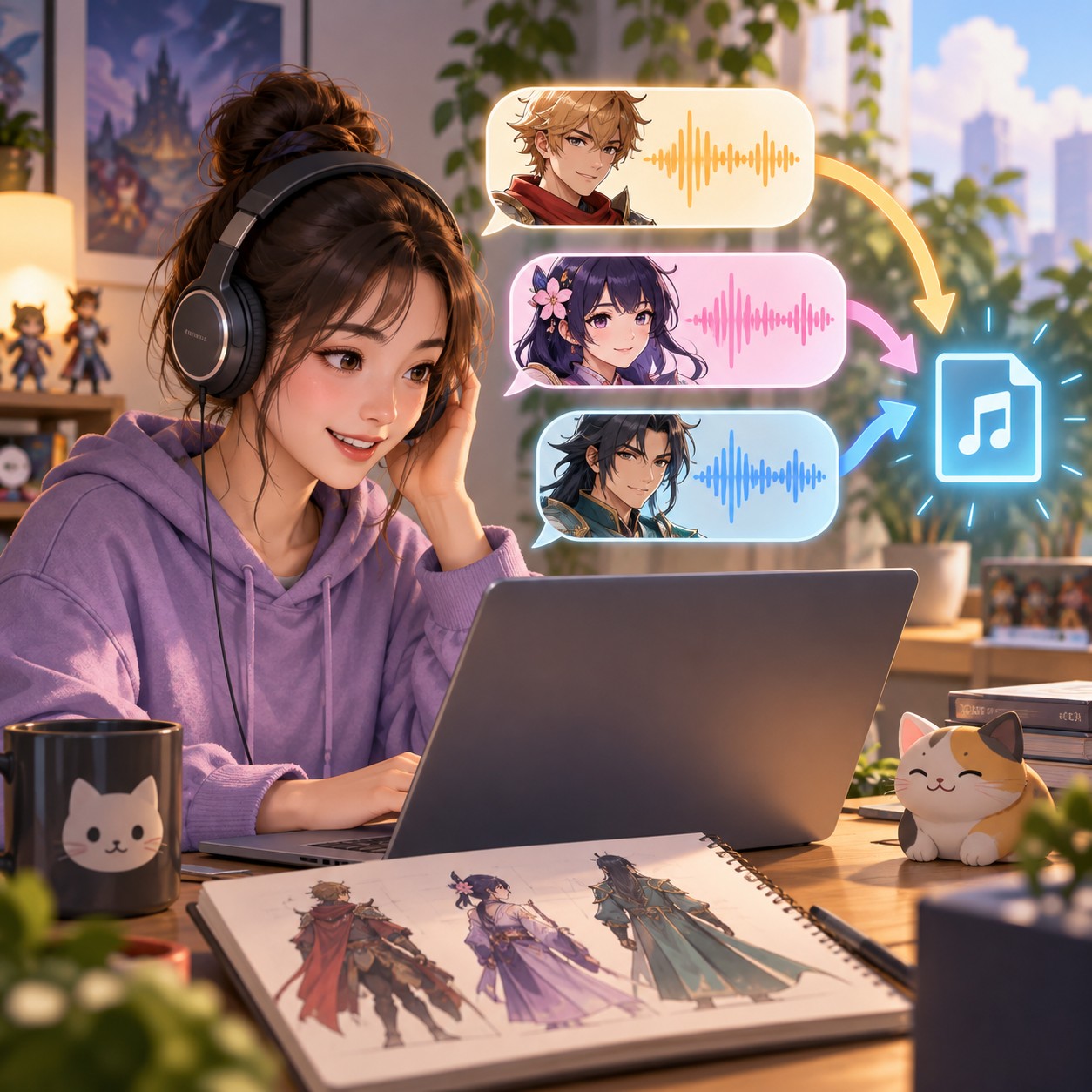 Marvel Rivals AI voice for multilingual roster scene drafts