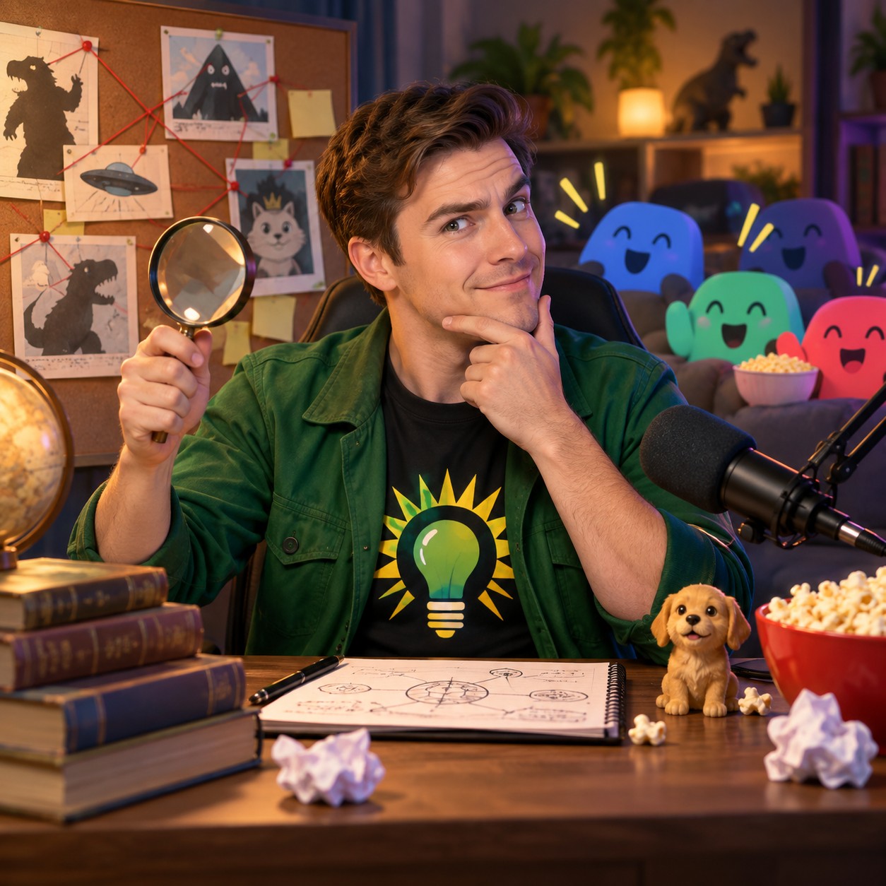 MatPat AI voice Discord parody scene