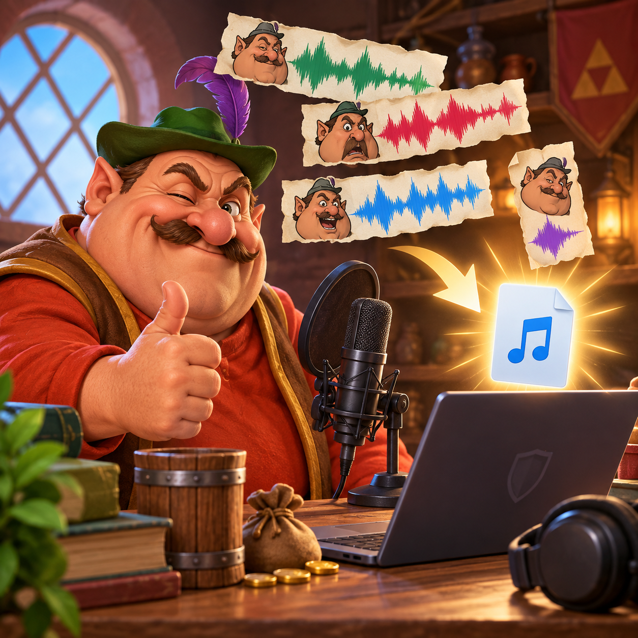 Morshu AI voice for YouTube Poop bits