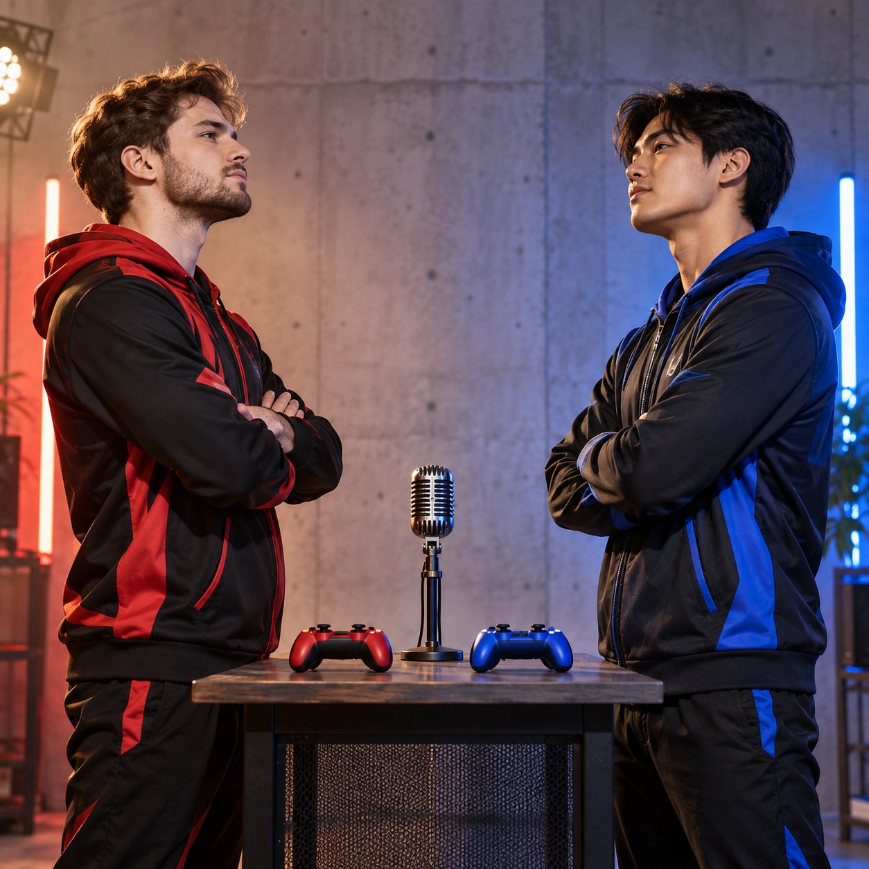 Mortal Kombat AI voice announcing a matchup teaser