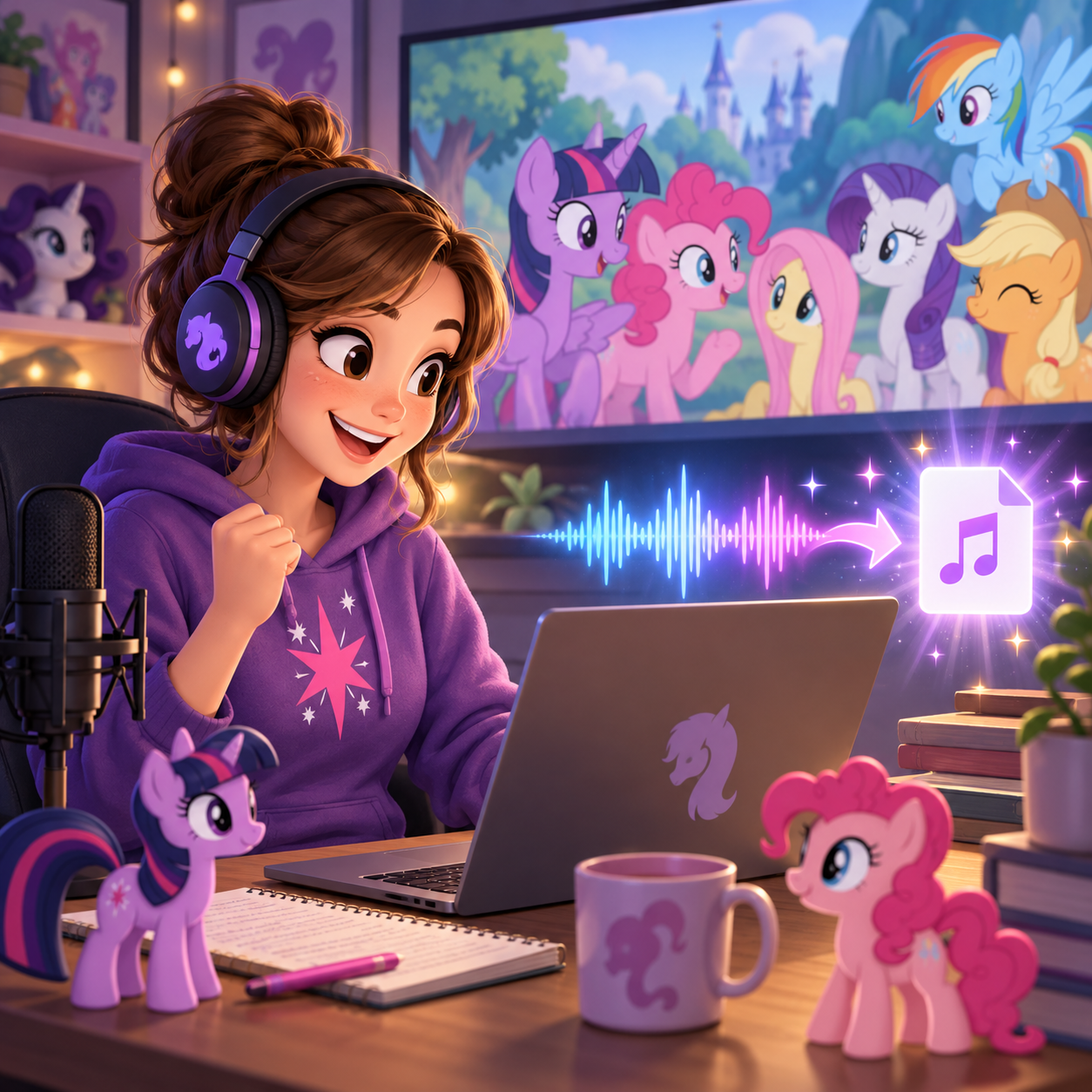 My Little Pony AI voice for pony redub scenes
