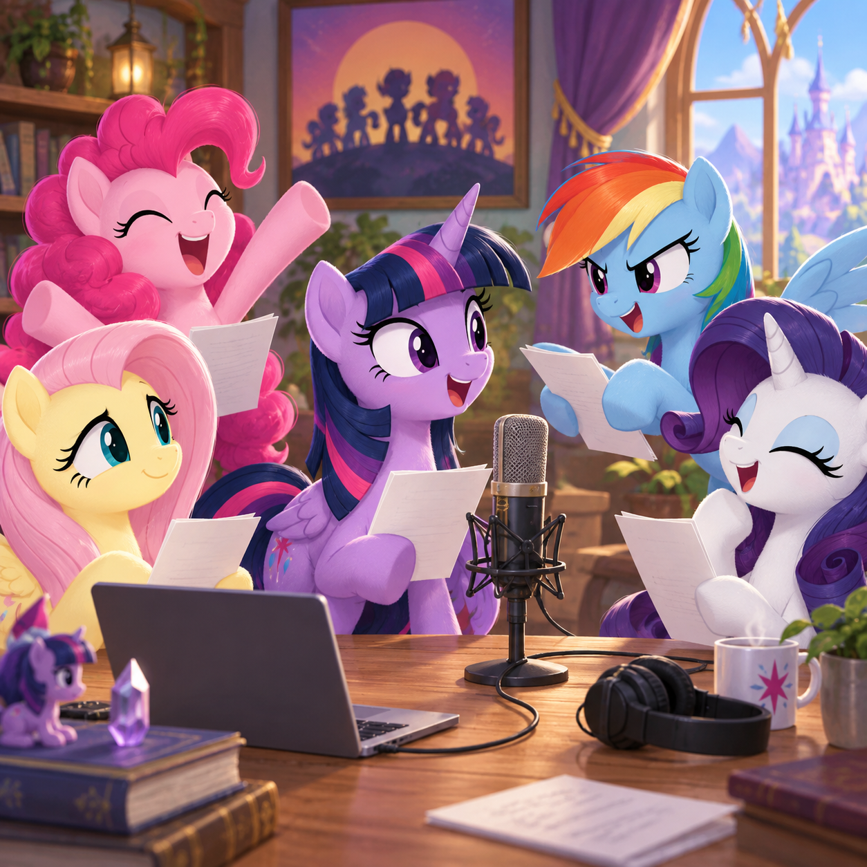 My Little Pony AI voice for Mane cast skits