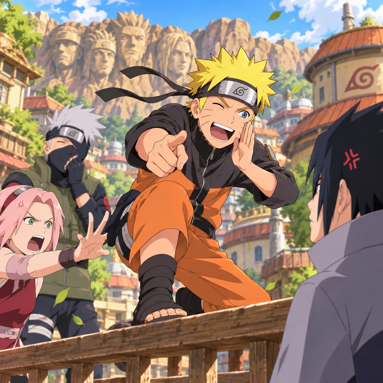 Naruto Uzumaki AI voice for Hidden Leaf prank replies