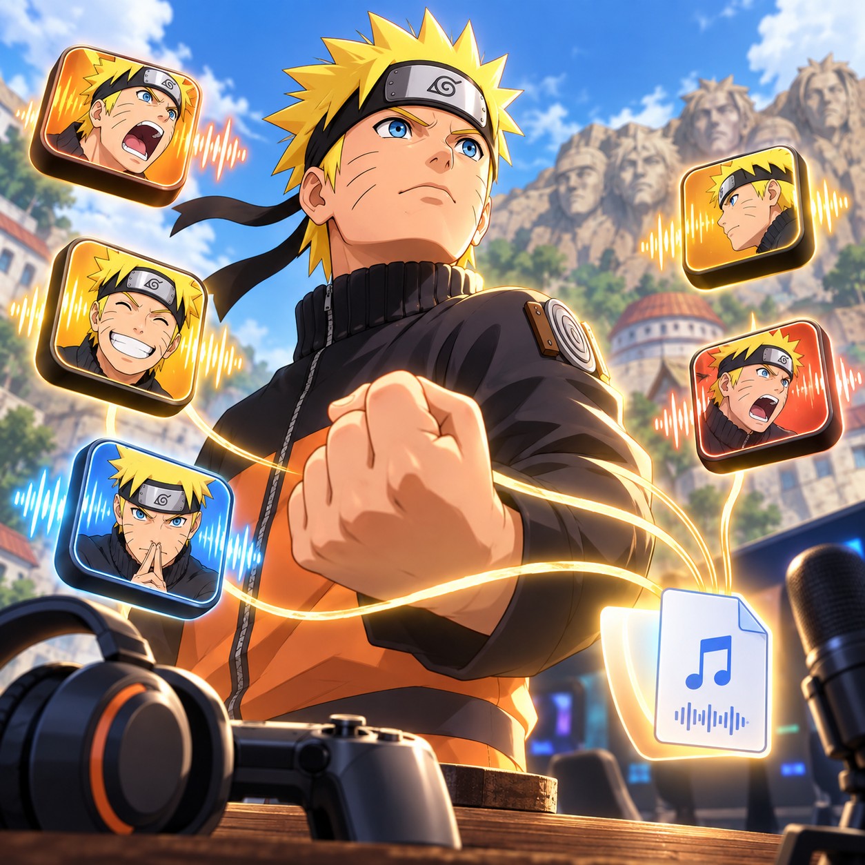 Naruto Uzumaki AI voice for ninja way soundboards