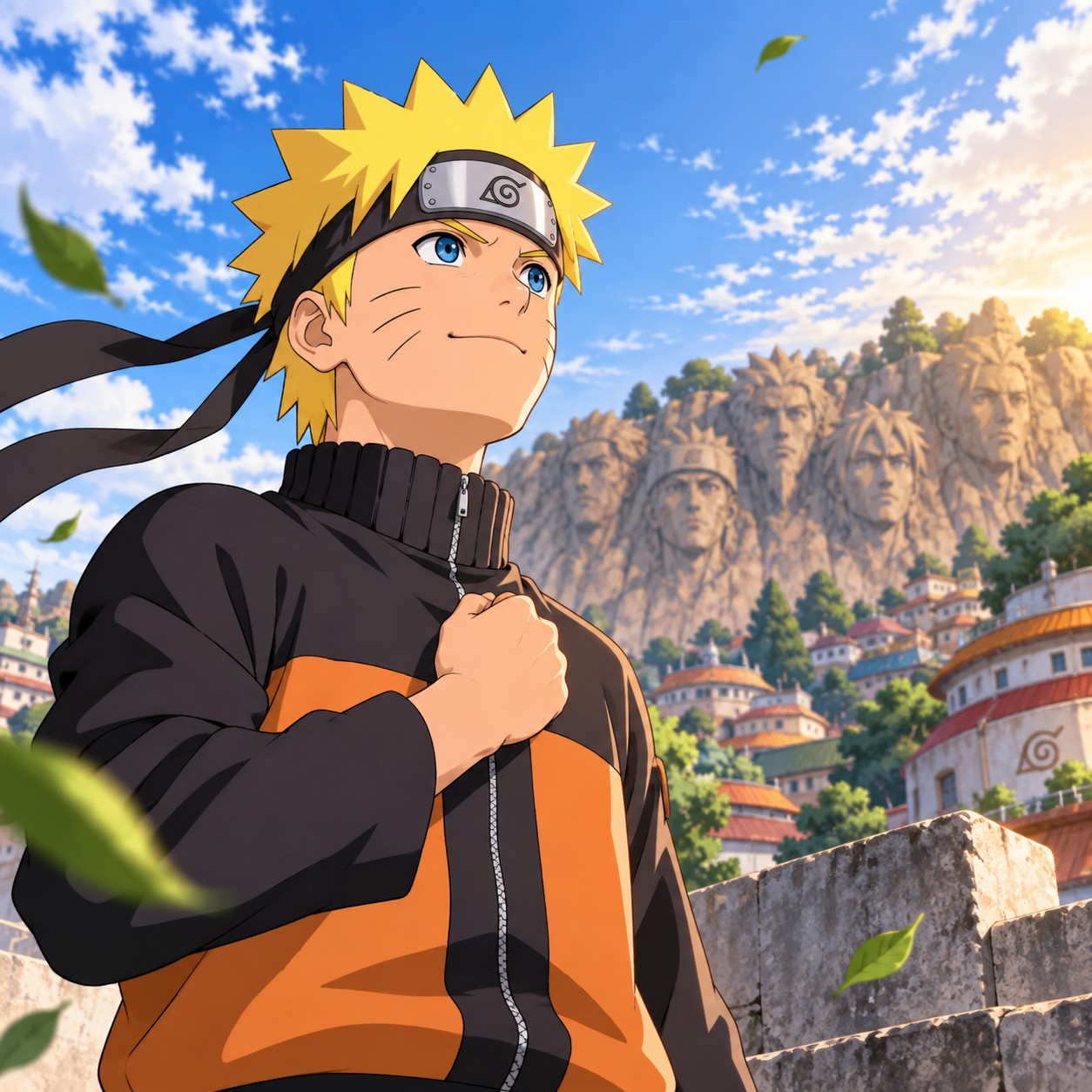 Naruto Uzumaki AI voice for Hokage dream fan scenes