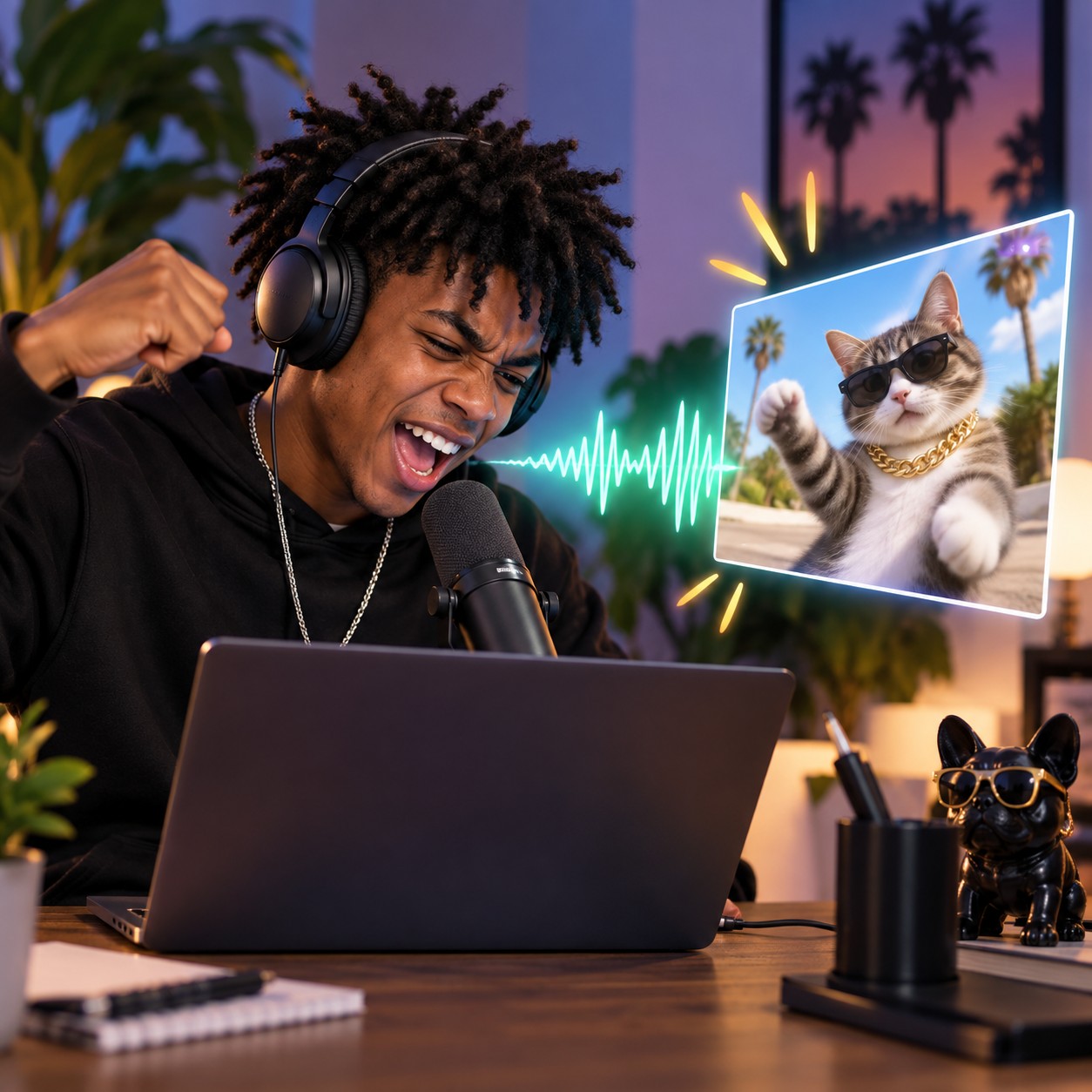 NBA YoungBoy AI voice for TikTok parody punch-ins