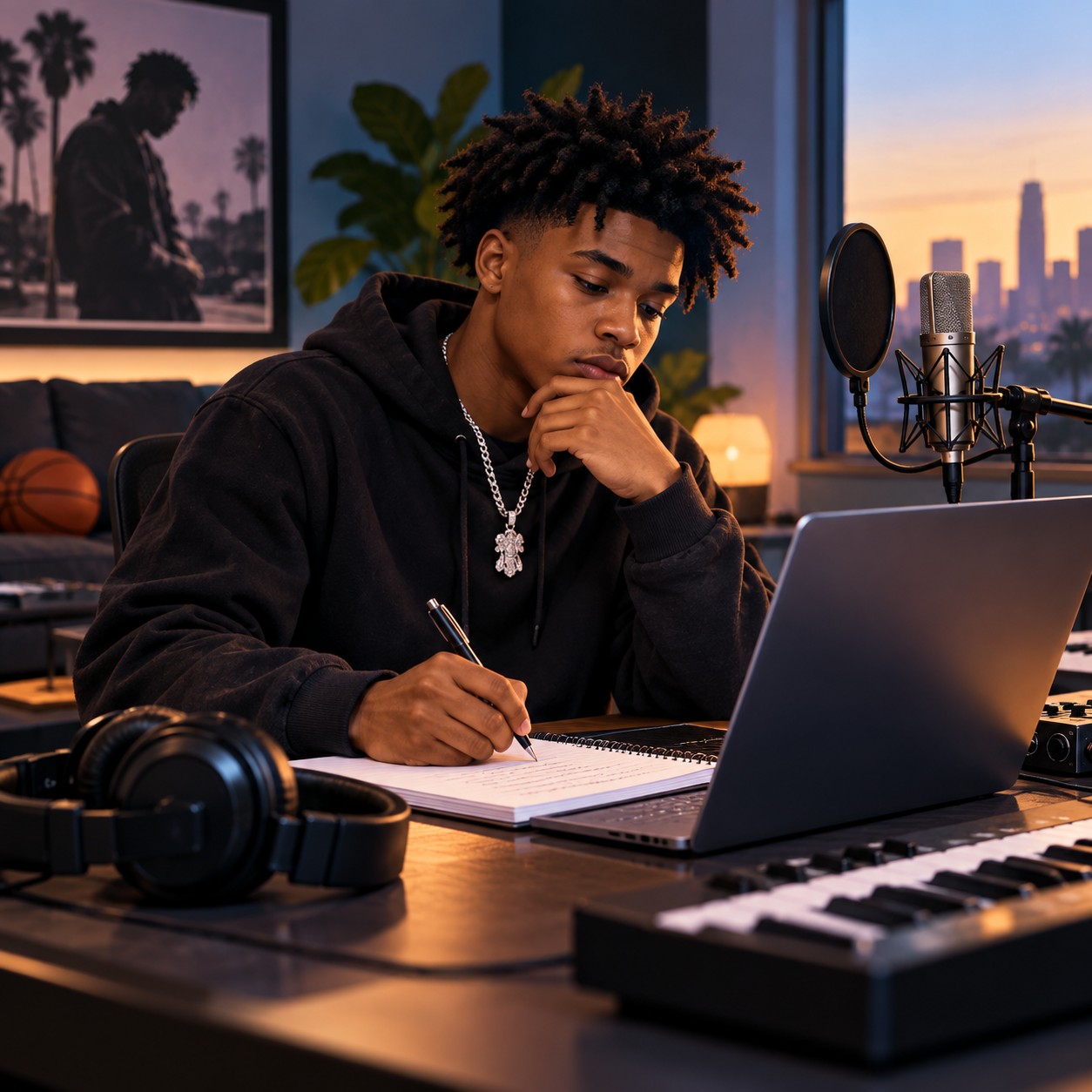 NBA YoungBoy AI voice for melodic parody hook drafts