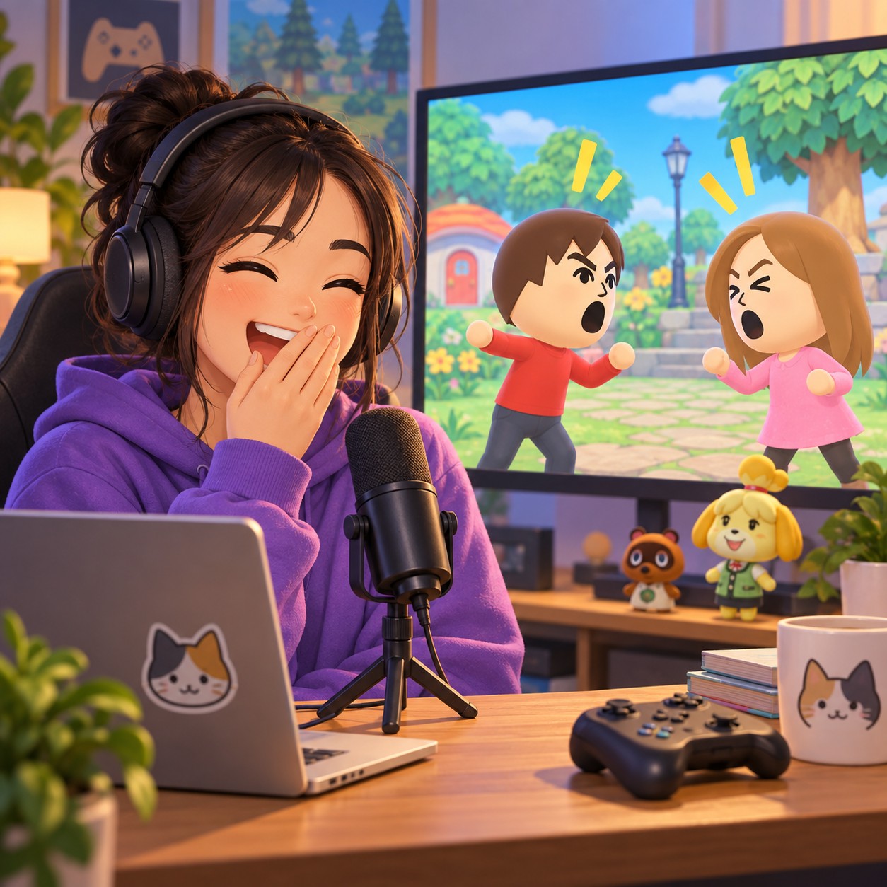 Nintendo Mii AI voice used for gaming meme dialogue