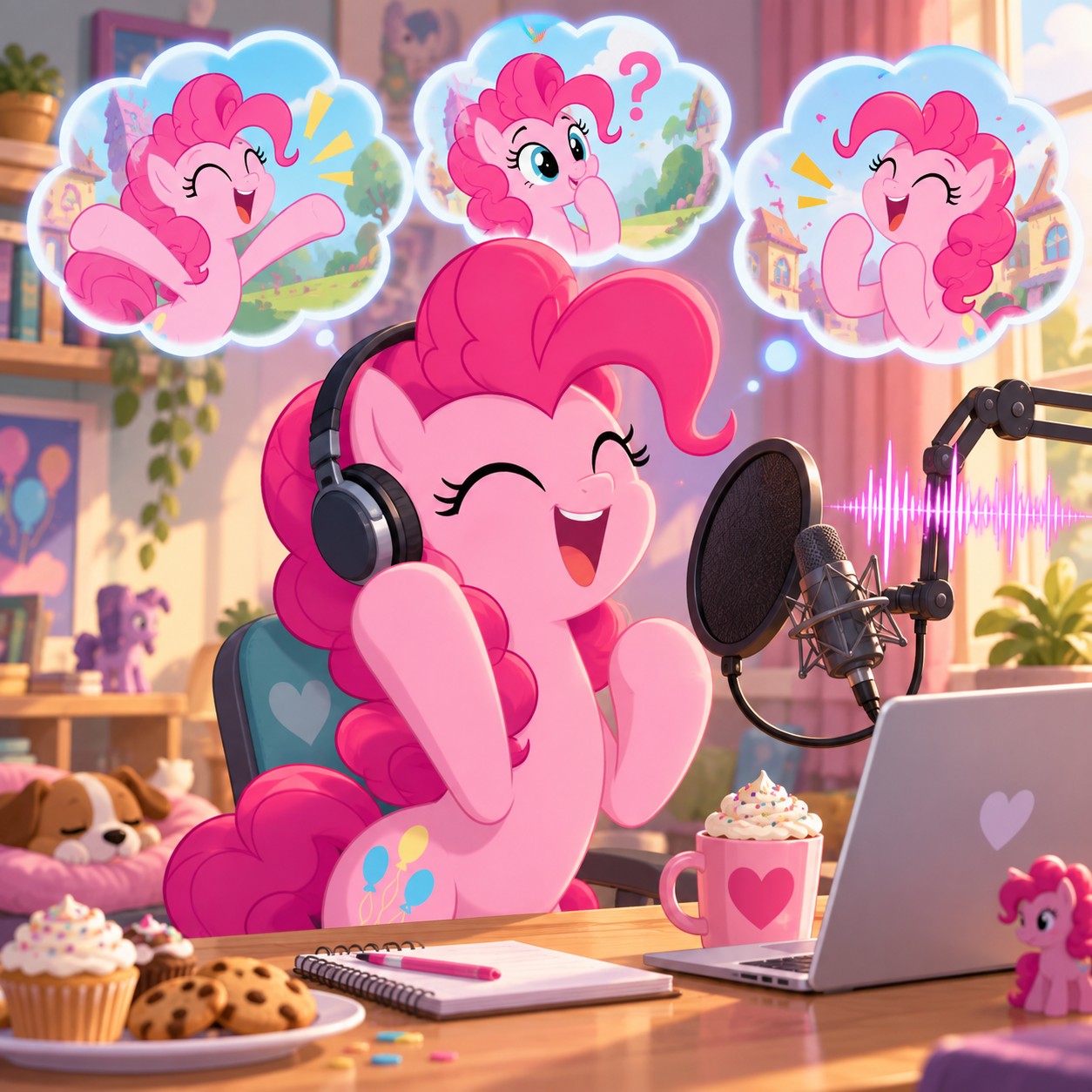 Pinkie Pie AI voice comedy skit read