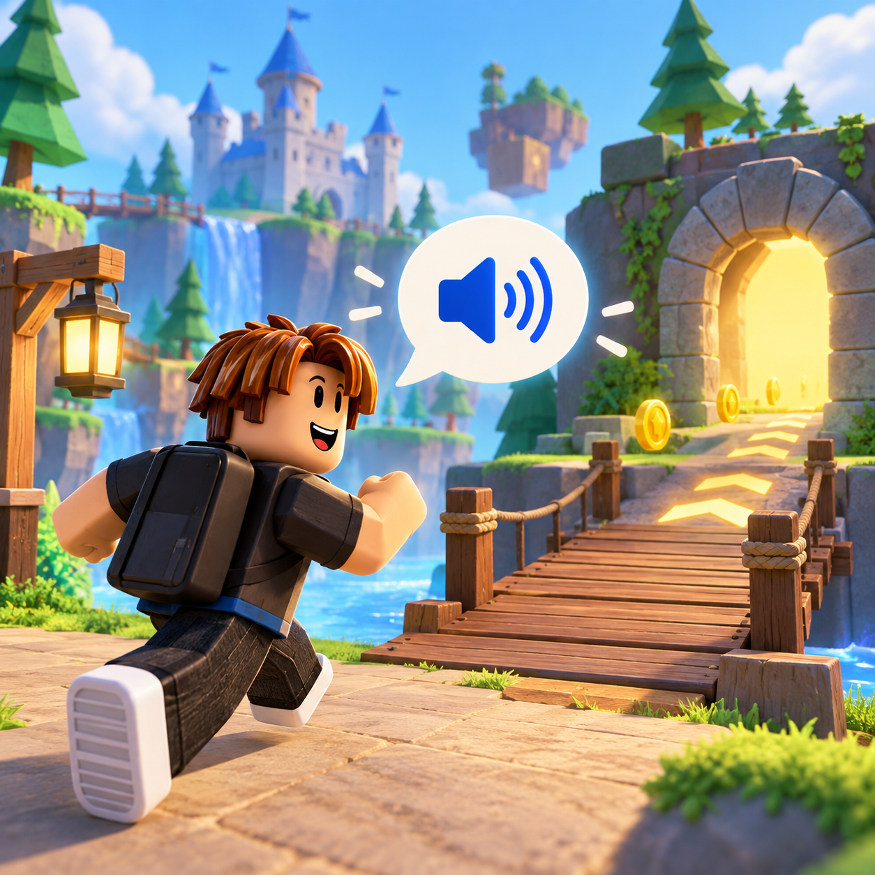 Roblox AI voice giving in-game tutorial cues