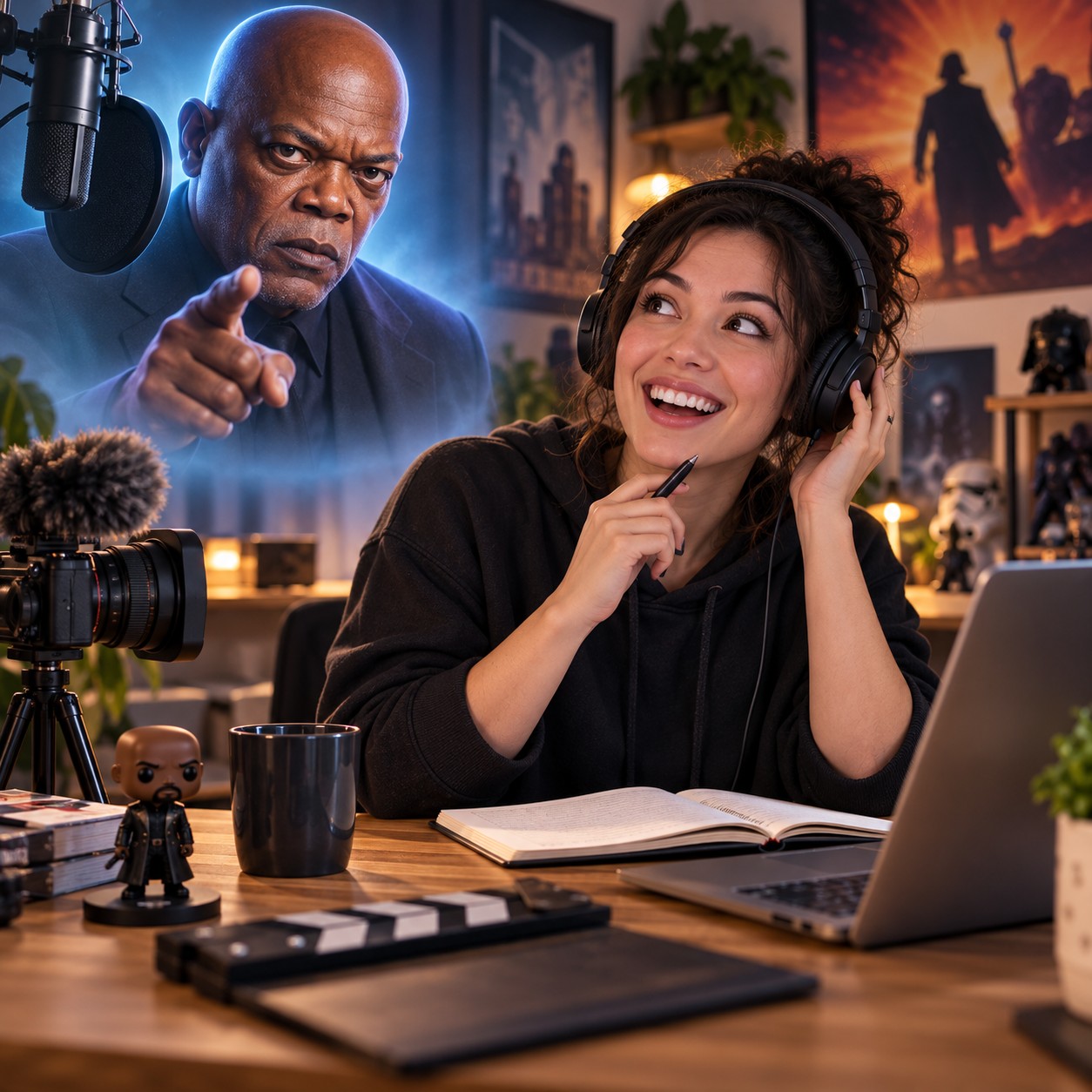Samuel L. Jackson AI voice for cinematic parody skits