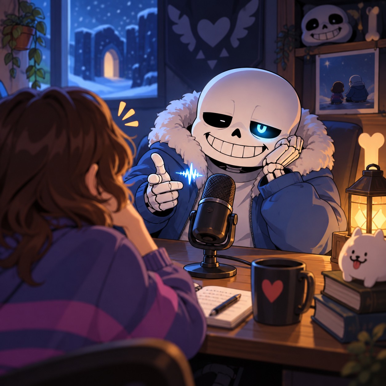 Sans AI voice for casual Undertale roleplay replies