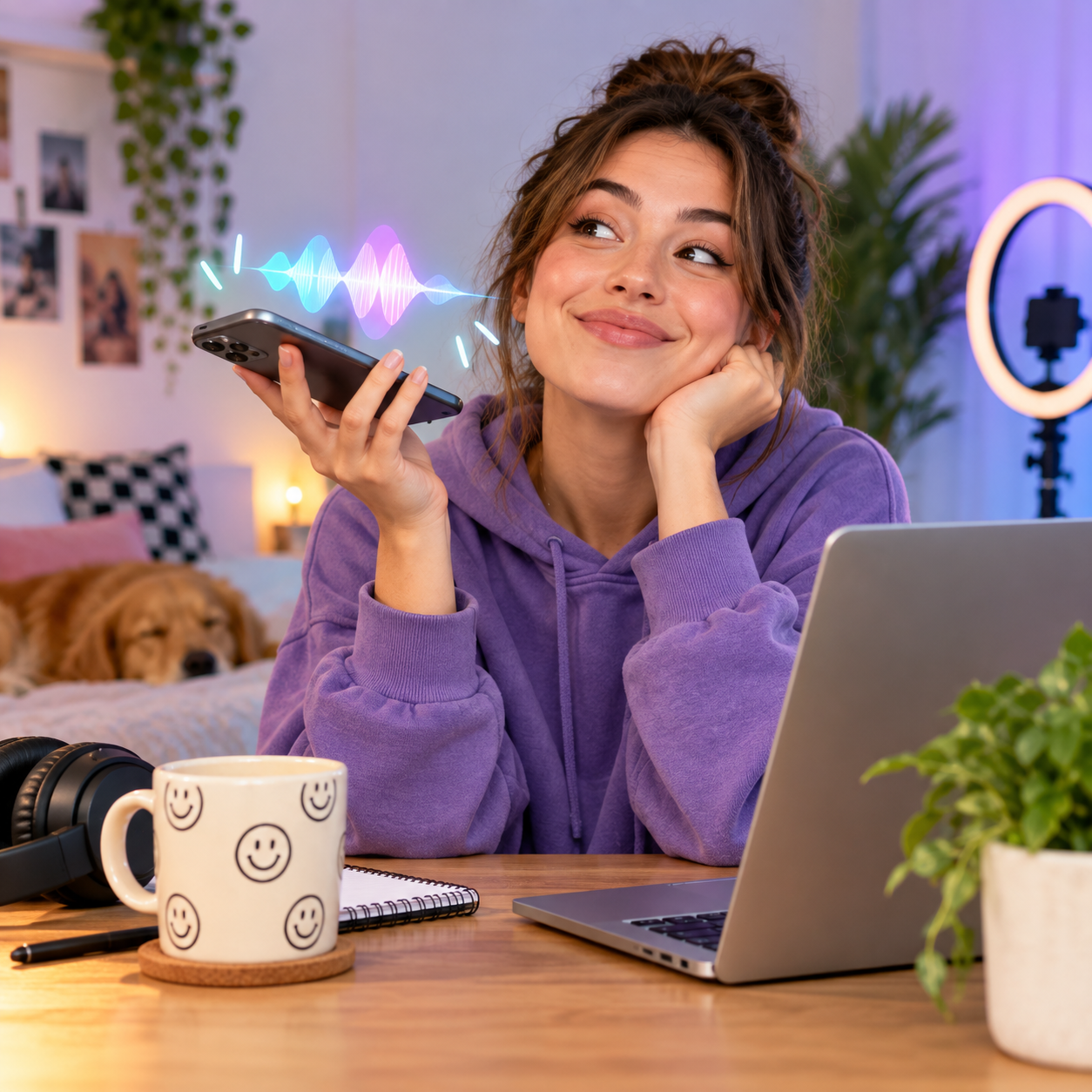 Siri AI voice reading phone reply meme