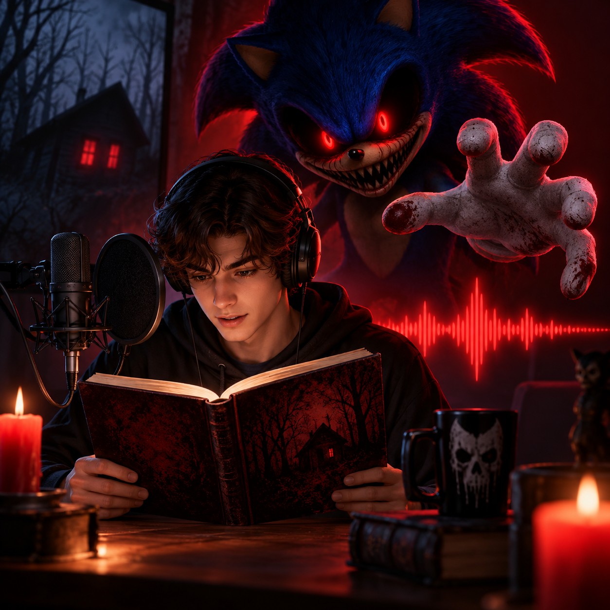 Sonic.EXE AI voice for creepypasta reading stingers