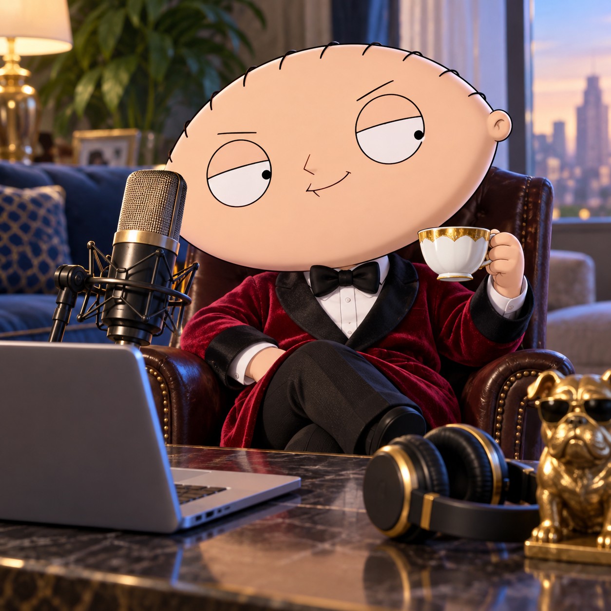 Stewie Griffin AI voice for Cool Hwhip remix clips