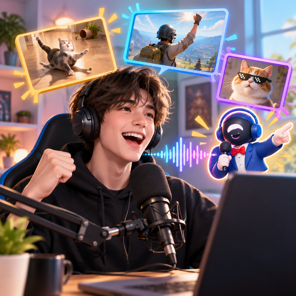 Super Smash Bros. AI voice reacting to a meme result