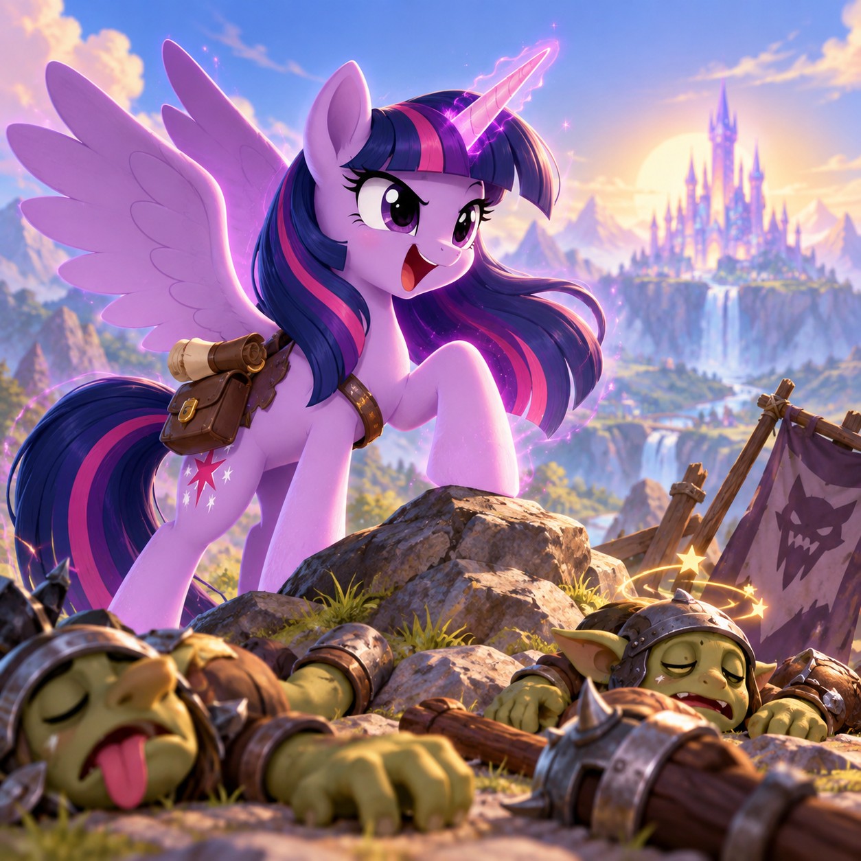 Twilight Sparkle AI voice for magic gaming callouts