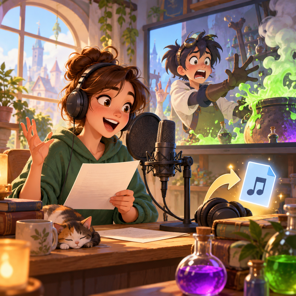 Varian AI voice for alchemy mishap fan dubs