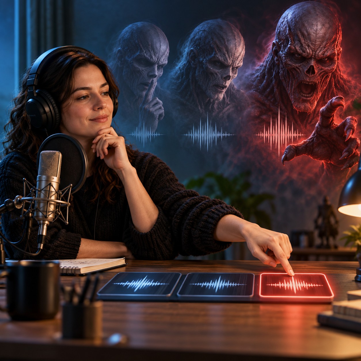 Vecna AI voice performance test screen
