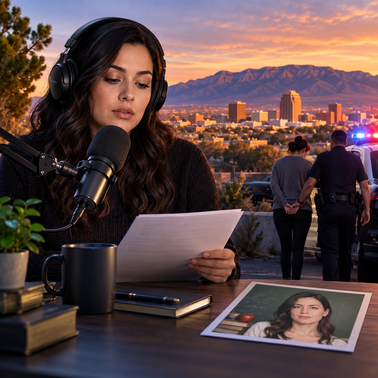 Walter White AI voice for Albuquerque crime recaps
