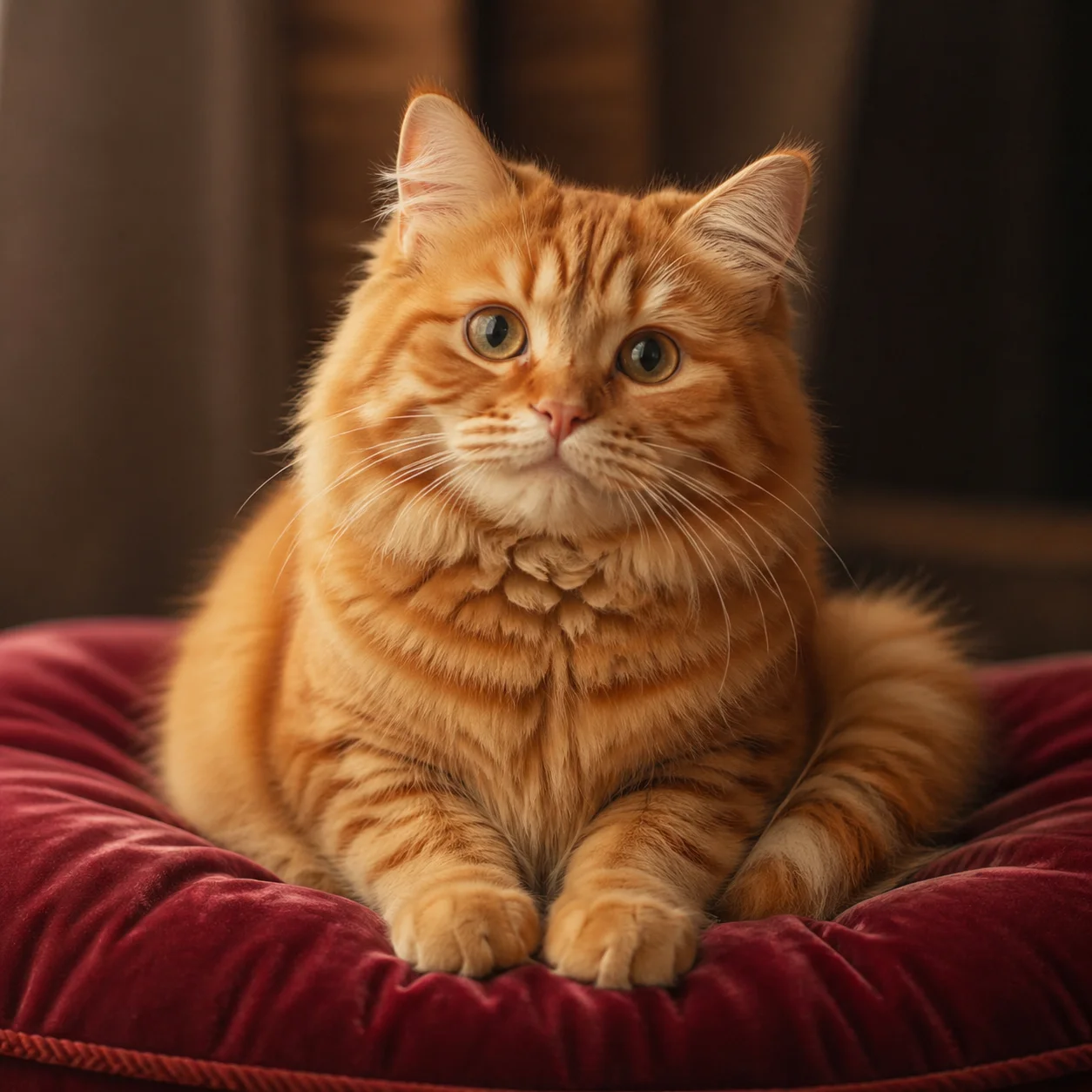 Fluffy cat generated with GPT Image 2