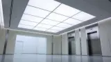 Empty office corridor