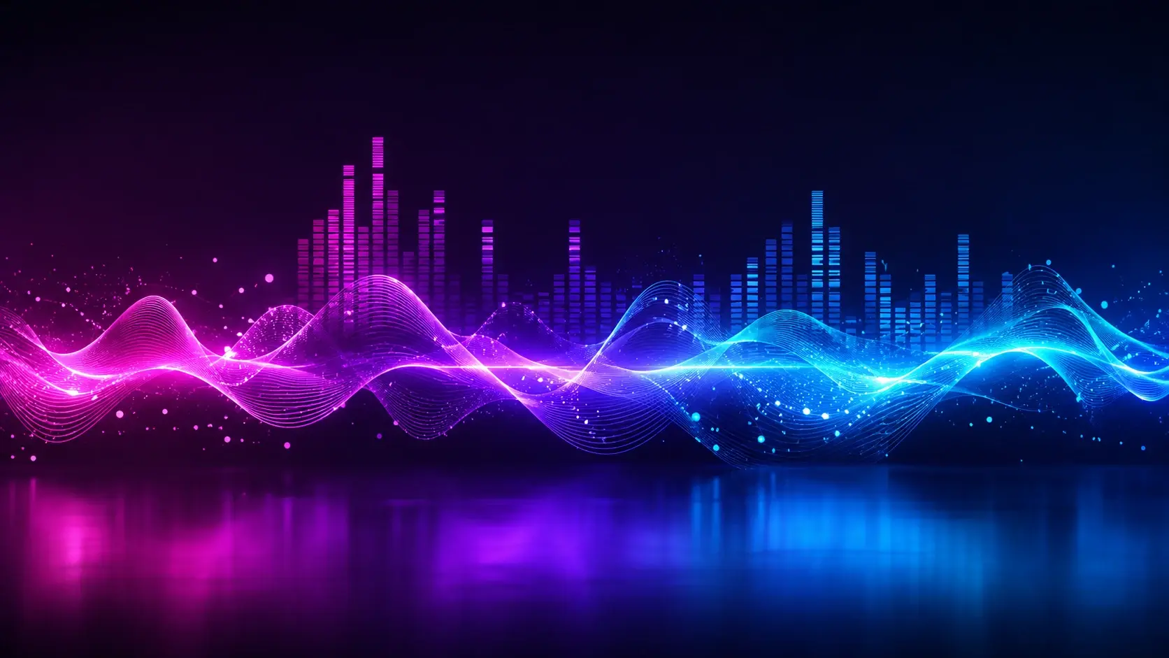 Add audio to video background
