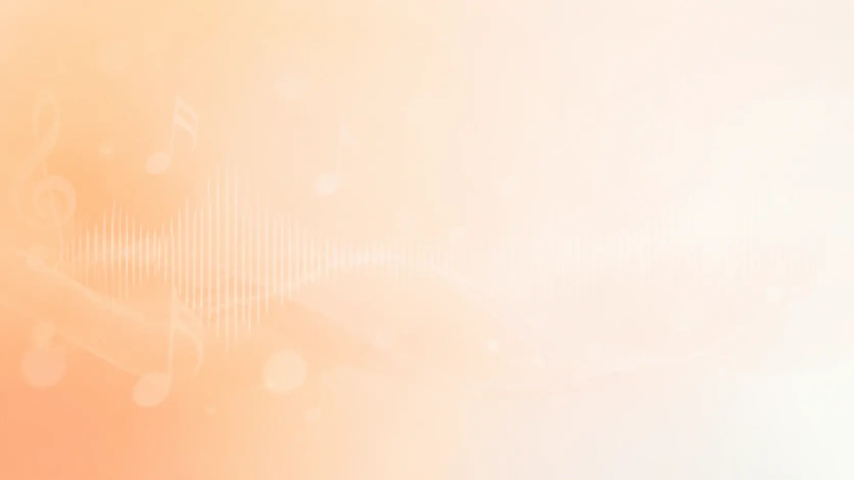 Soft orange gradient background for Add Sound Effect call to action