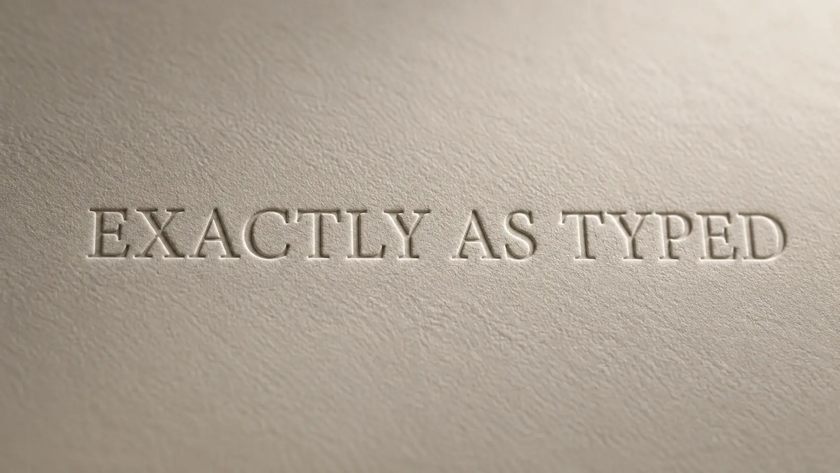 Close view of quoted copy rendered accurately inside a generated image by VideoAI