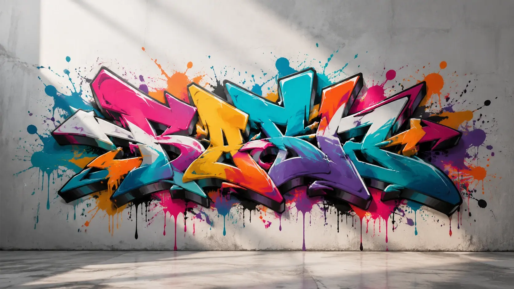 Start Your First Graffiti Piece result preview inspired by Bring a word, a style, and a color to the AI Graffiti Generator inside VideoAI and download your street art in 4K.