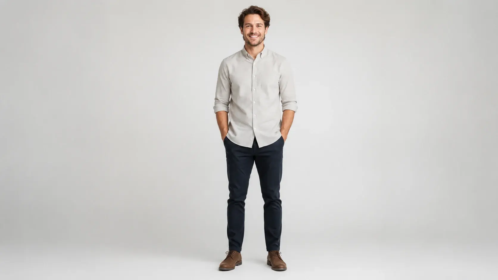 Portrait exported without a watermark for a website and a business card