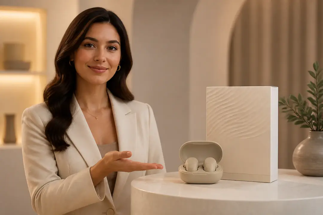Product Introductions shown as a finished VideoAI video scene