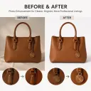 Small business workspace with clearer product photo versions for listings