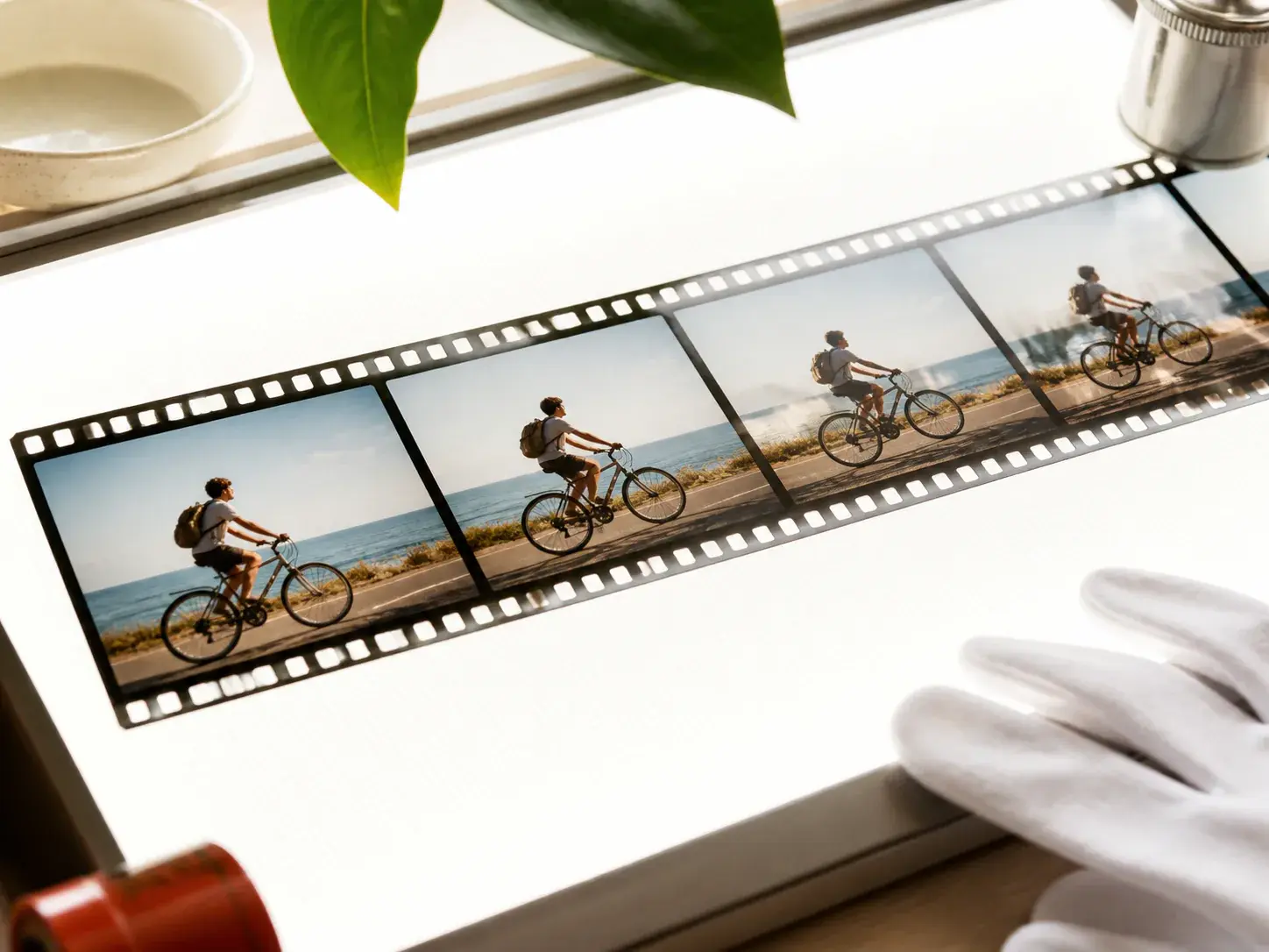 Generated video ending selected for continued extension in VideoAI