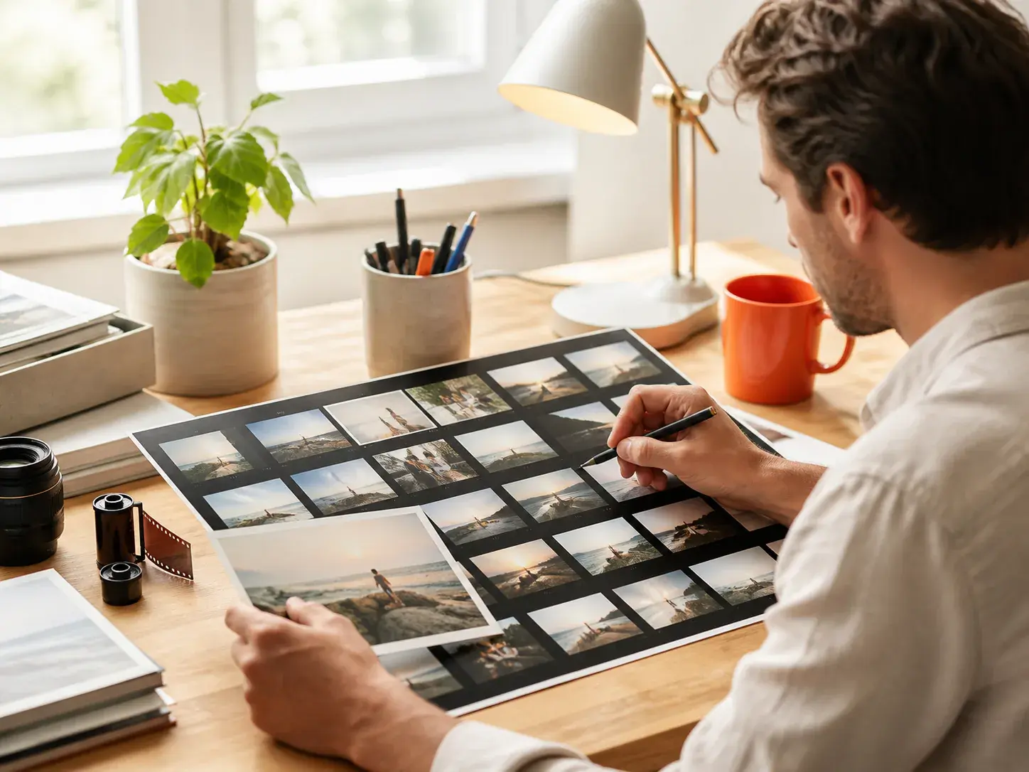 Creator reviewing a continued video result before making the next segment