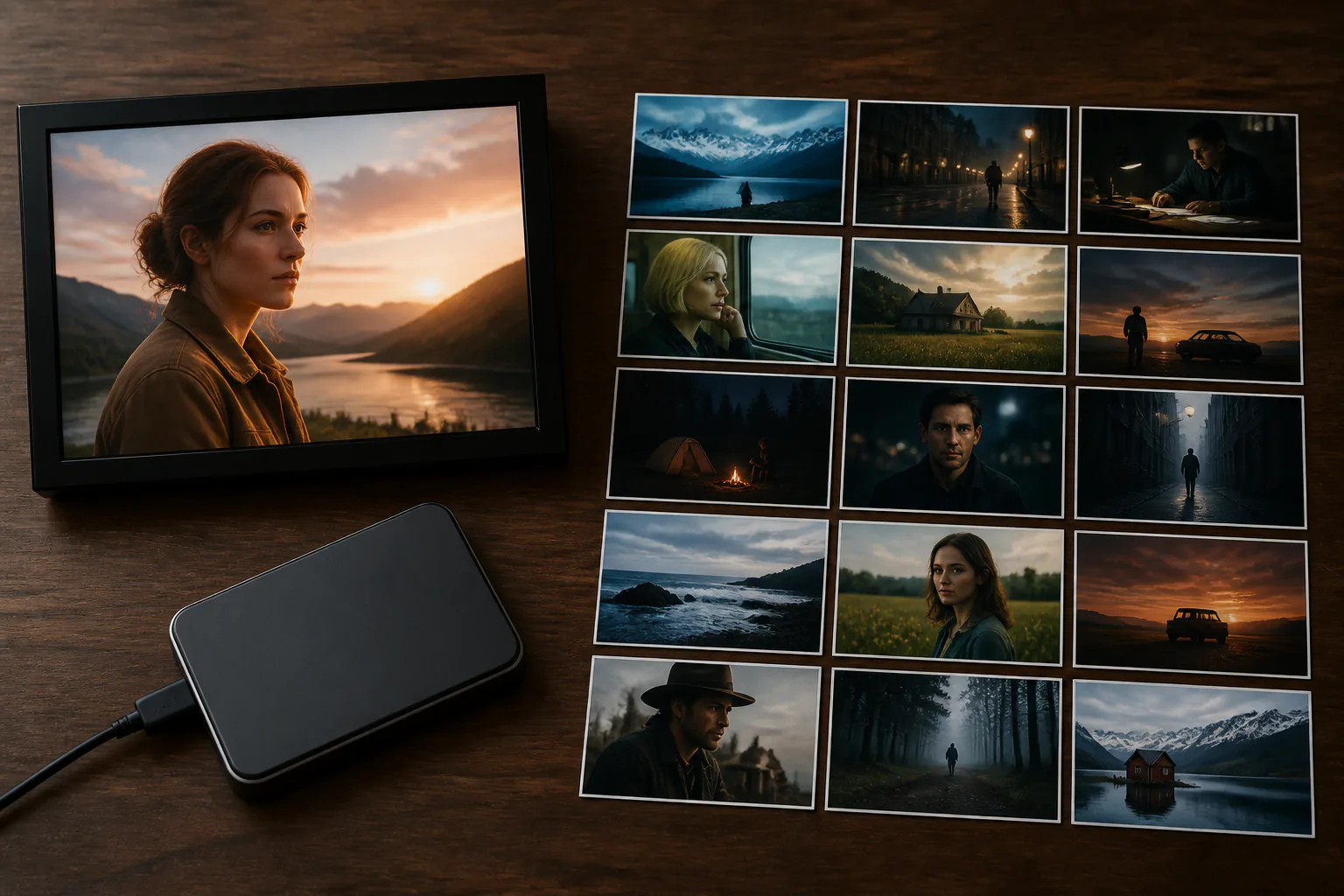 Download panel with 2K and 4K output after denoise and color correction