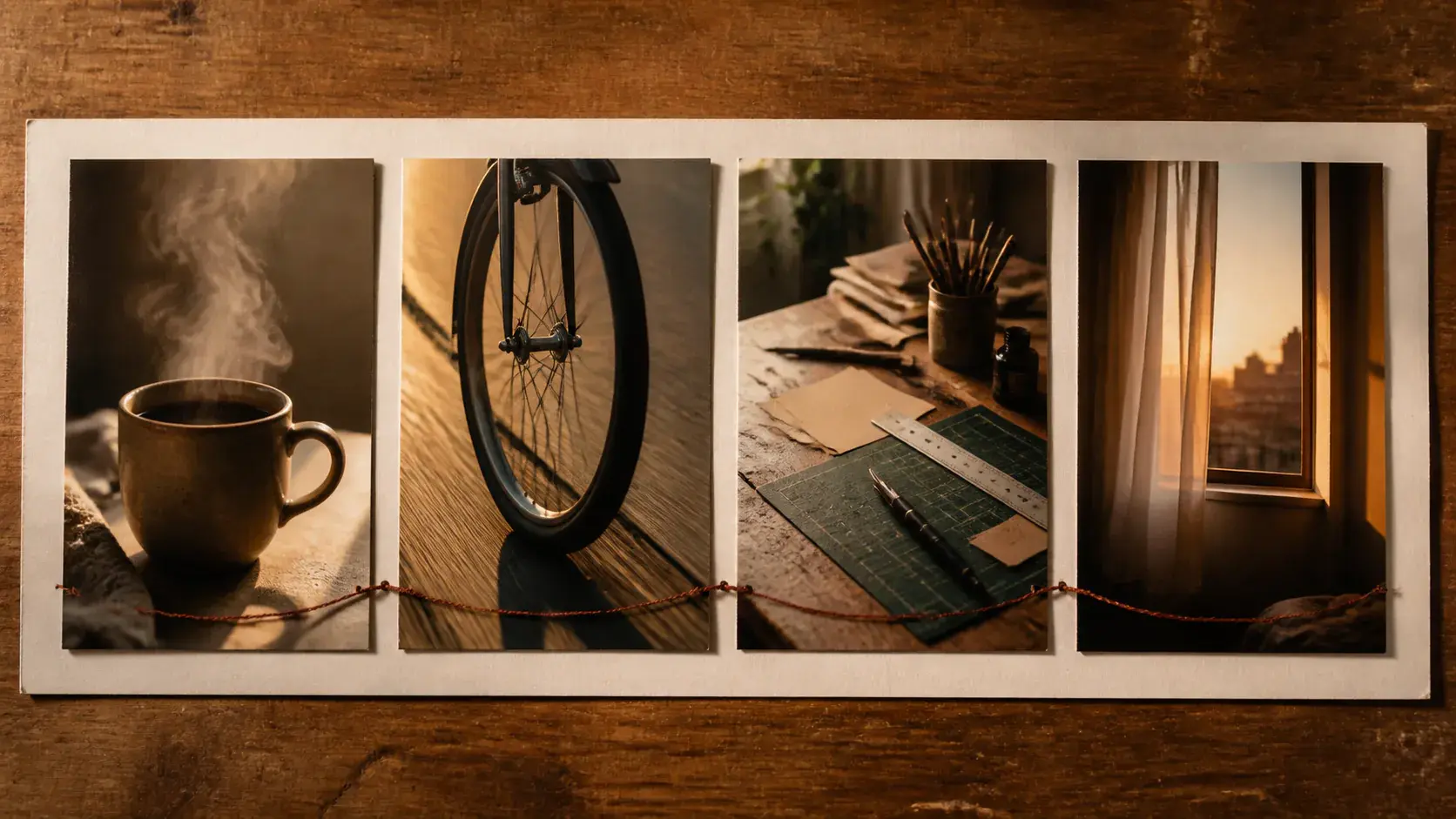 Storyboard with timed vlog segments, action notes, and camera direction for each moment
