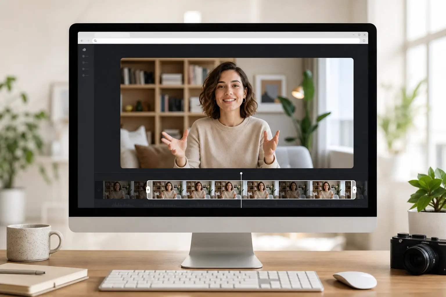 In Browser Preview and Trim feature in Animate Photos - AI Photo Animator Online Fast