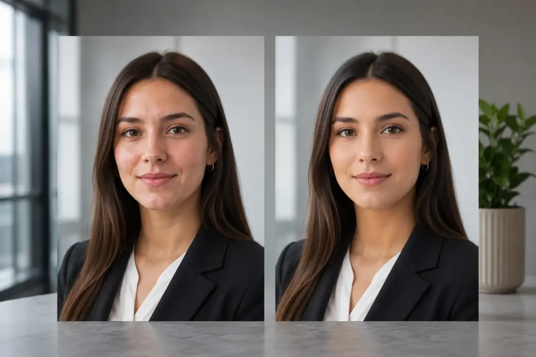 Headshots For Your Next Job Application using blemish remover in a practical workflow
