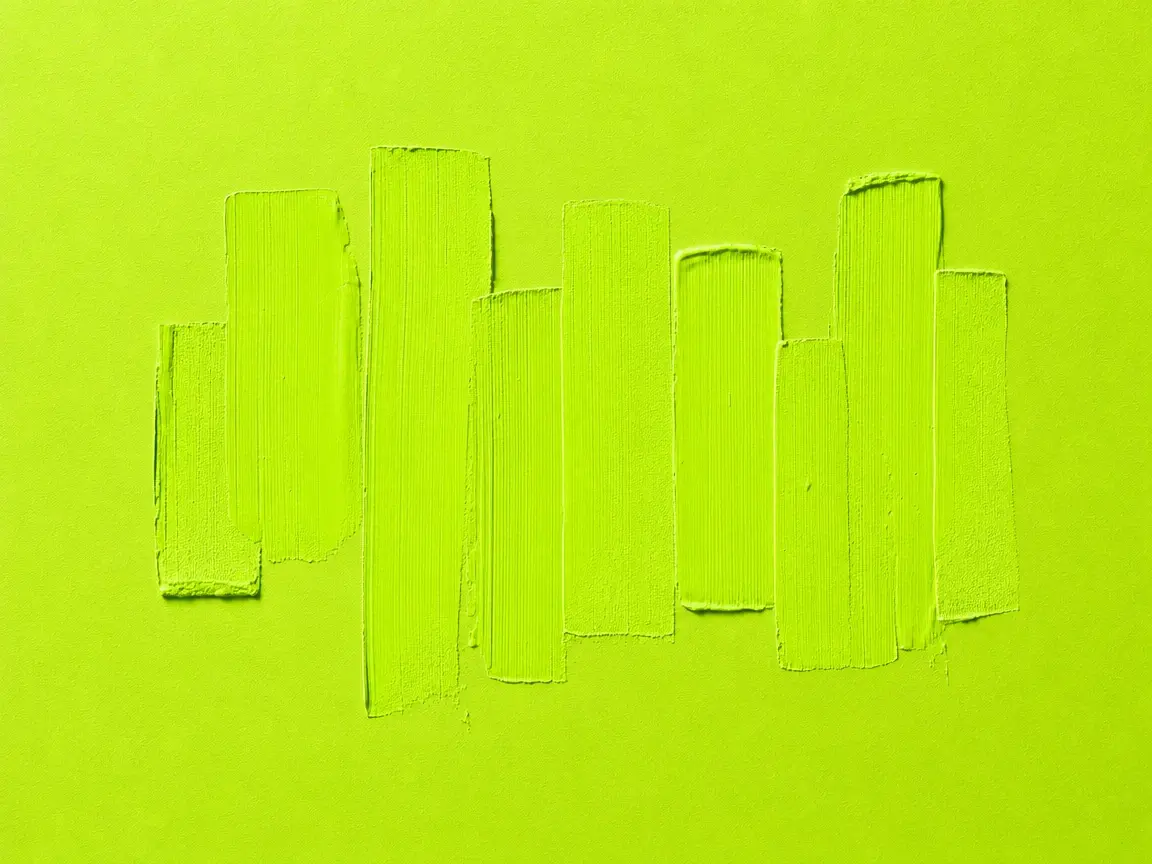 Short English words centered as the main subject of a minimal image