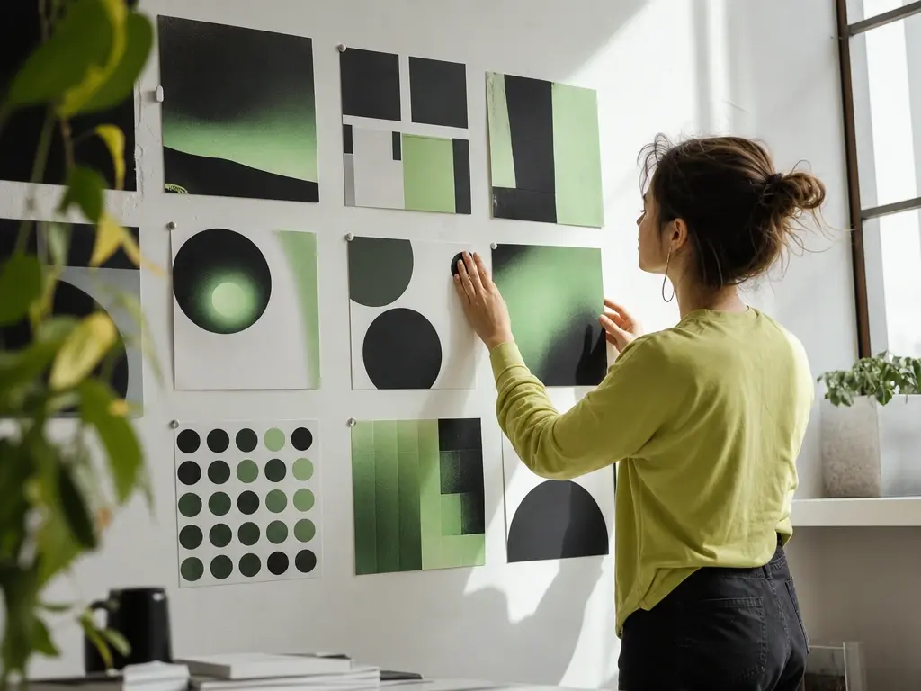 Social thumbnail with short words, green background, and open spacing