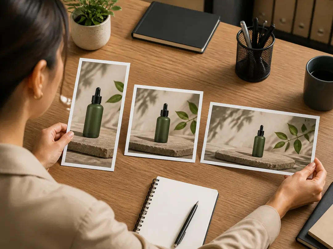 Brand content board showing one concept adapted into multiple video formats