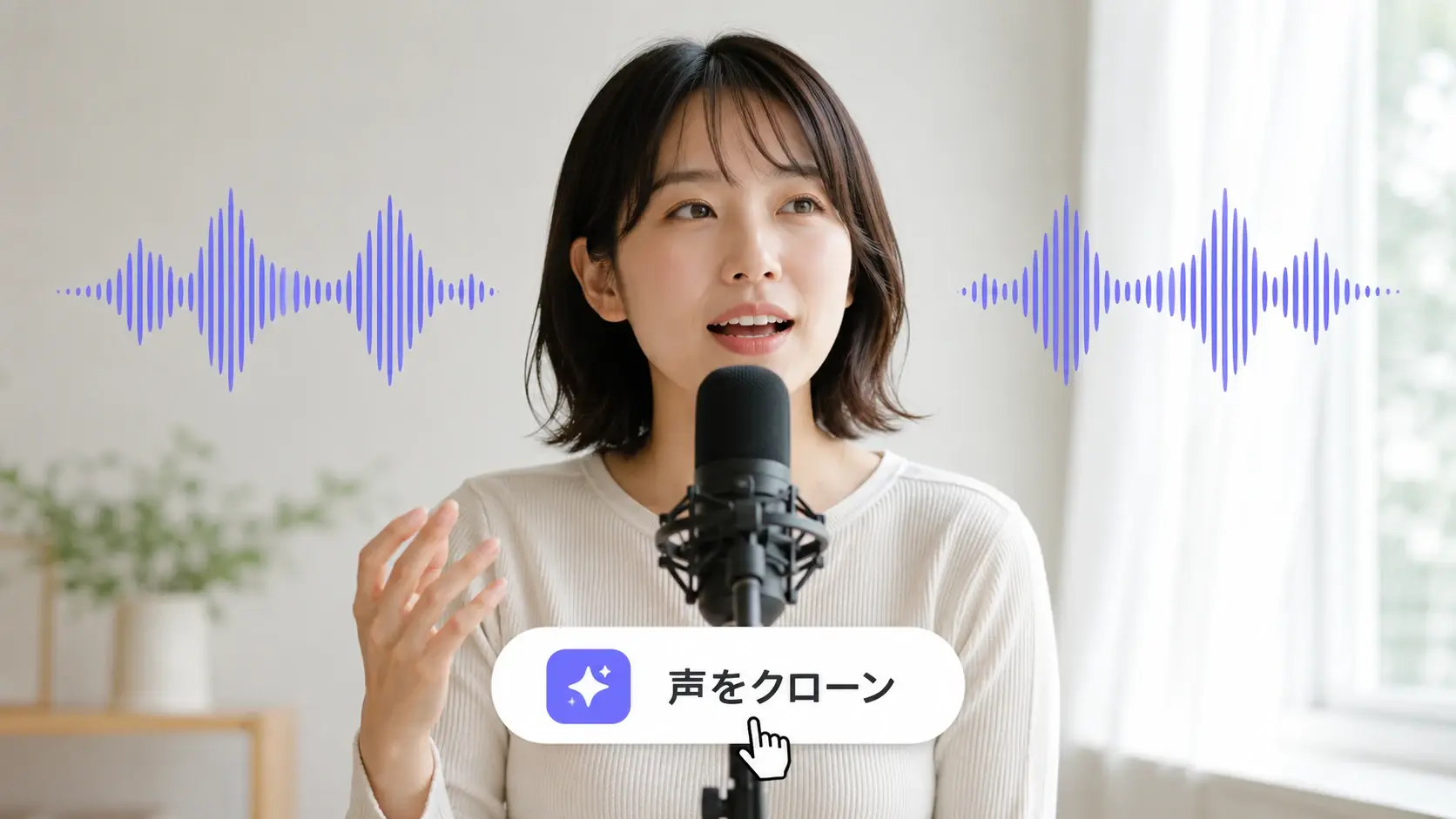 許可を得た話者の声を登録して使う音声読み上げのクローン