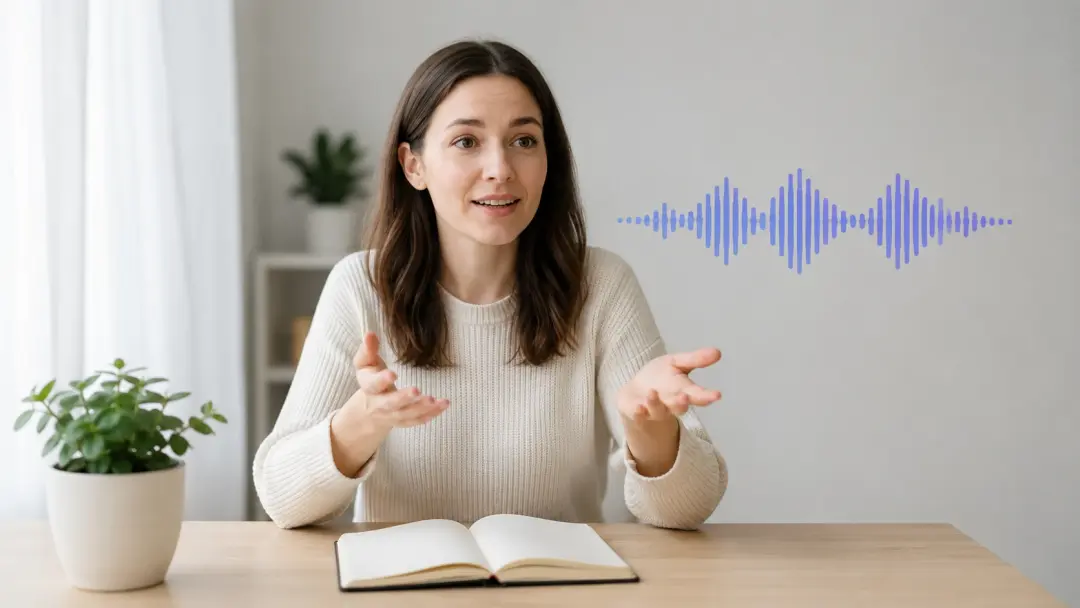 操作解説にナレーションを重ねた音声読み上げの作例