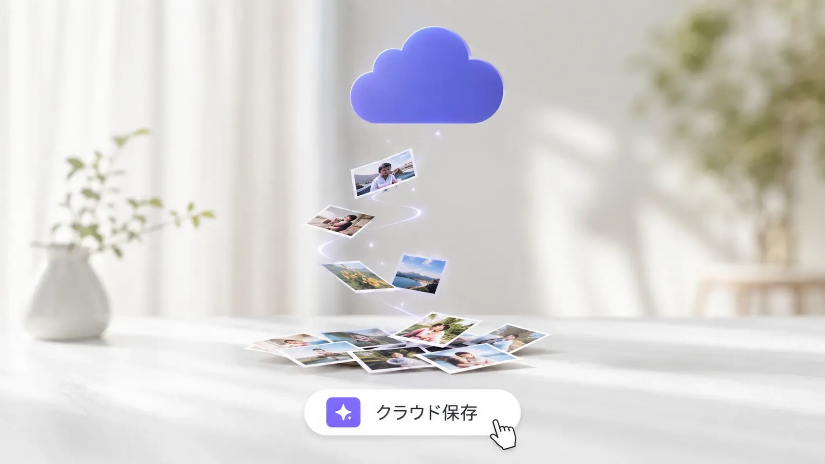 編集途中の素材が自動で保存される動画編集 アプリのクラウド保存