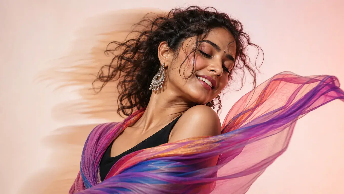 Motion reference video guiding a portrait in a face dance preview