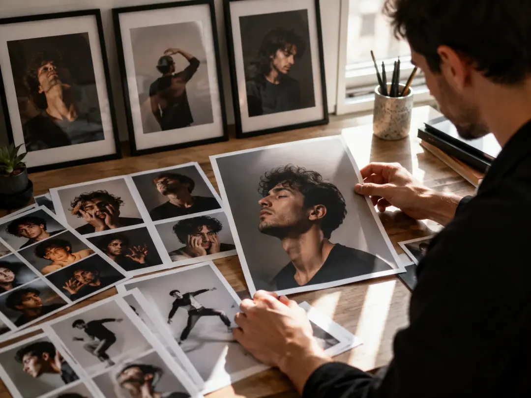 Reaction editor previewing a selfie based face dance clip