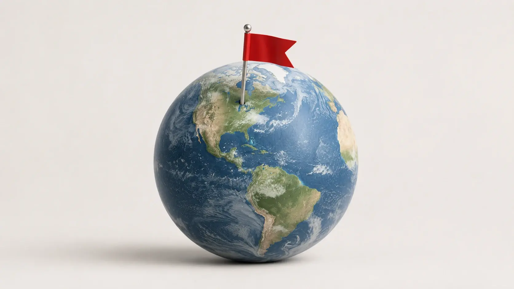 Put A Flag On Your World creative design ready to generate with VideoAI