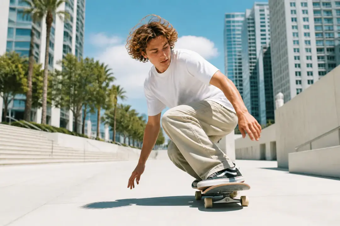 Short social clips finished video scene created with VideoAI